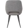 3Eetkamerstoel Fer Grijs Boucle 59x57x87 Cm Achterkant 3Eetkamerstoel Fer Grijs Boucle 59x57x87 Cm Achterkant