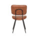 3Eetkamerstoel Fos Cognac Leder 49x60x87 cm Achterkant 3Eetkamerstoel Fos Cognac Leder 49x60x87 cm Achterkant