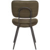 3Eetkamerstoel Gus Army Microvezel 49x60x87 cm Achterkant 3Eetkamerstoel Gus Army Microvezel 49x60x87 cm Achterkant