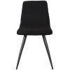3Eetkamerstoel Jep Zwart Teddy 45x56x85 Cm Voorkant 3Eetkamerstoel Jep Zwart Teddy 45x56x85 Cm Voorkant