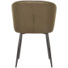 3Eetkamerstoel Wave Army Microvezel 58x60x85 cm Achterkant 1