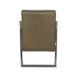 3Fauteuil Milo Army Microvezel 62x80x86 cm Achterkant