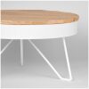 3salontafel saran wit metaal 80x80x43 cm detail 3salontafel saran wit metaal 80x80x43 cm detail