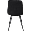 5Eetkamerstoel Jep Zwart Teddy 45x56x85 Cm Achterkant 5Eetkamerstoel Jep Zwart Teddy 45x56x85 Cm Achterkant
