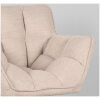 5fauteuil ian 76x72x87 cm naturel boucle detail
