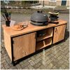 Douglas buitenkeuken industrieel Grill Guru kamado kookpit wokpan Douglas buitenkeuken industrieel+ Grill Guru kamado & kookpit + wokpan