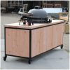 buitenkeuken douglas industrieel met grill guru kamado pit buitenkeuken douglas industrieel met grill guru kamado pit