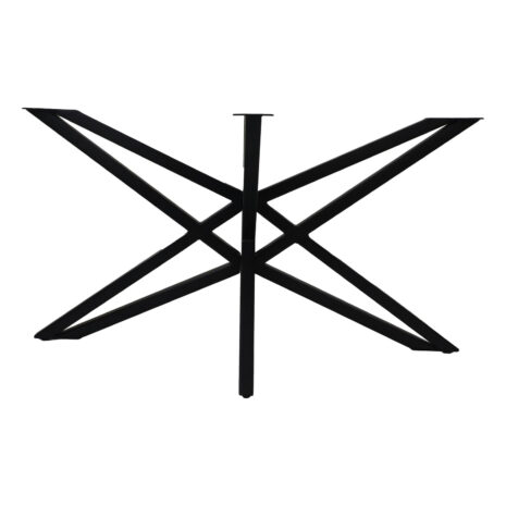 modern Onderstel - 3D-Model - 140x80 cm - Gepoedercoat zwart - Ijzer