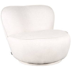 LABEL51 Fauteuil Bunny - Crème - Microfiber