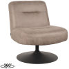 0Fauteuil Eli 64x74x77 Cm Taupe Micro Suede Perspectief 360 0Fauteuil Eli 64x74x77 Cm Taupe Micro Suede Perspectief 360