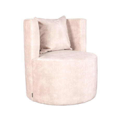0Fauteuil Evy 65cm Naturel Velours Perspectief 0Fauteuil Evy 65cm Naturel Velours Perspectief