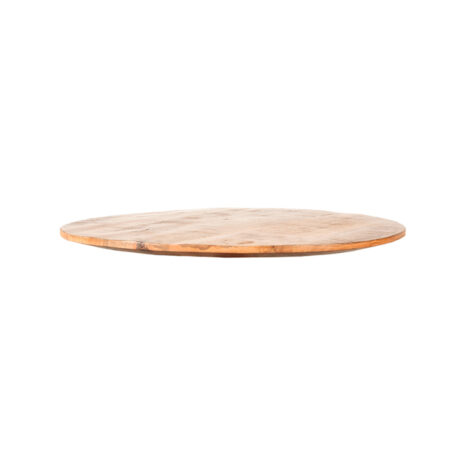 rond Tafelblad Sloppy Edge - Rough Mangohout - 70 cm Sloppy