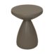 1AL 30992TPE204 Bijzettafel rond ø36x48 Taupe - metaal