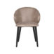 1Eetkamerstoel Logan 57x62x84 Cm Taupe Micro Suede Voorkant 1Eetkamerstoel Logan 57x62x84 Cm Taupe Micro Suede Voorkant