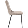 2Eetkamerstoel Riv 47x59x88 Cm Cato Klei Zijkant