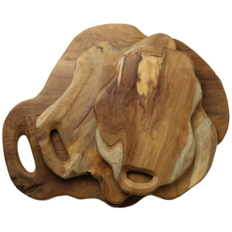 houten Serveerplank medium - 36x38 cm - teak