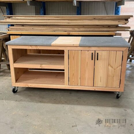 Buitenkeuken kast op wielen Devlin Buitenkeuken kast op wielen Devlin