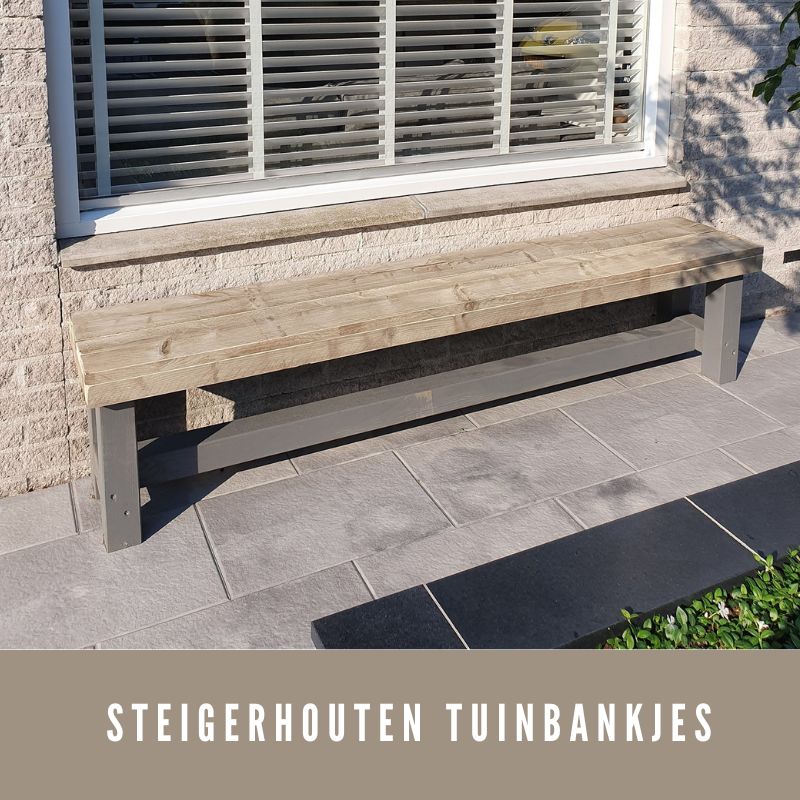 steigerhouten tuinbankjes steigerhouten tuinbankjes