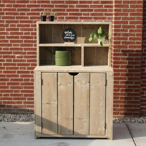 steigerhouten tuinkast Belle