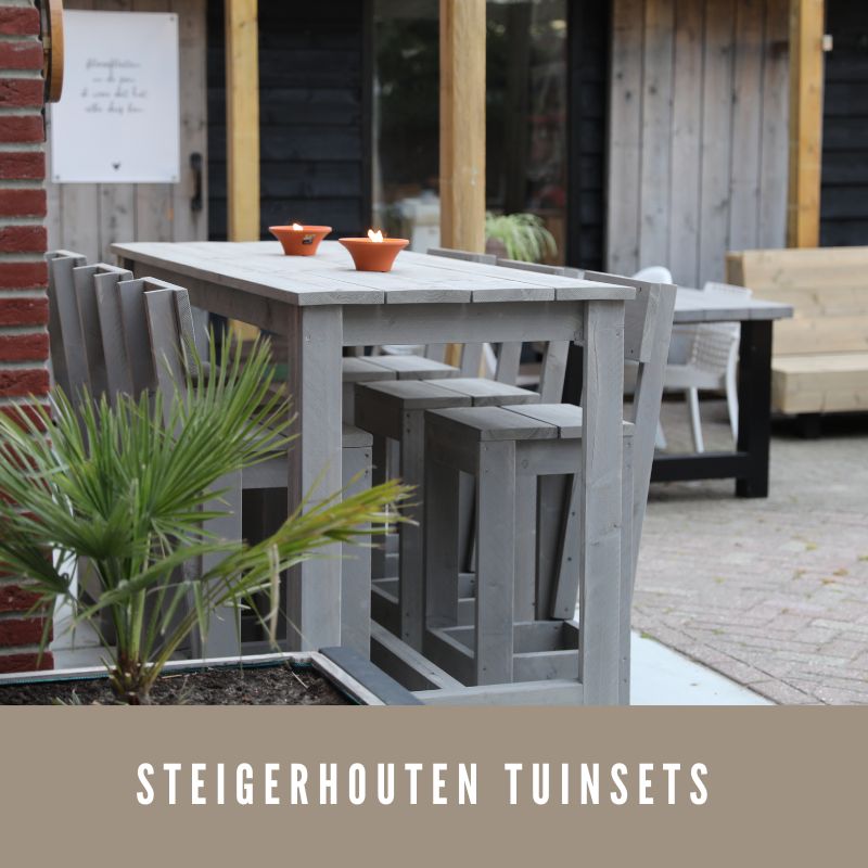 steigerhouten tuinsets steigerhouten tuinsets