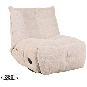 Label 51 Fauteuil Take It Easy - Naturel Boucle
