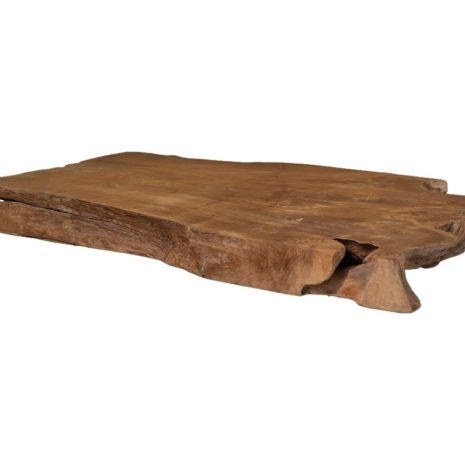 tafelblad teakhout detail