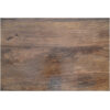 3CROSS20CT BR3DEF details Ronde salontafel met kruispoot mat bruin - 80x80x45 - Mangohout