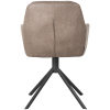 4Eetkamerstoel Joy 58x63x83 Cm Taupe Micro Suede Achterkant 4Eetkamerstoel Joy 58x63x83 Cm Taupe Micro Suede Achterkant