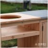 detail foto Kamado compact tafel douglas 150x70 1 detail foto Kamado compact tafel douglas 150x70