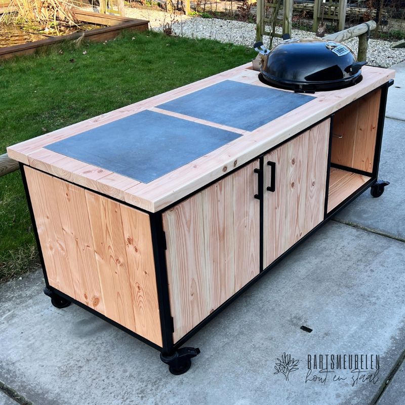 douglas buitenkeuken weber master touch met keramische tegels douglas buitenkeuken weber master touch met keramische tegels