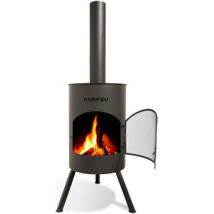 Bonfeu Bonton50 Black | Zwarte tuinhaard