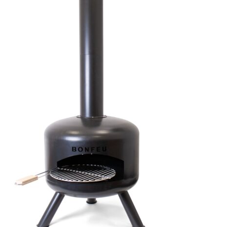 0bongiro grill buiten Tuinhaard BonGiro Black - Bonfeu