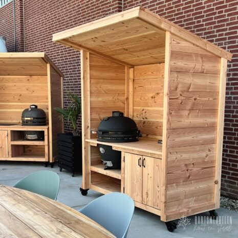 Buitenkeuken met Overkapping Douglas Milaan