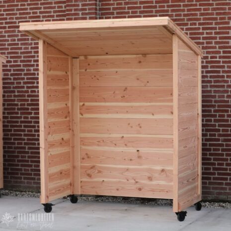 foto Buitenkeuken Afdak Douglas Bouwpakket 2 foto Buitenkeuken Afdak Douglas - Bouwpakket 2