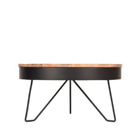 0salontafel saran zwart metaal 80x80x43 cm voorkant 2 0salontafel saran zwart metaal 80x80x43 cm voorkant 2