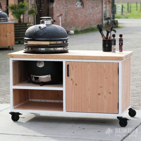 Douglas Buitenkeuken Sprundel met large kamado yakinik Douglas Buitenkeuken Sprundel met large kamado yakinik