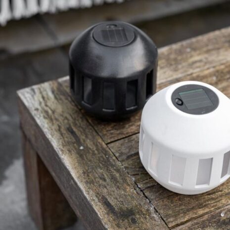 Solar lantaarn Zwart en Wit Xavi - Jens Living