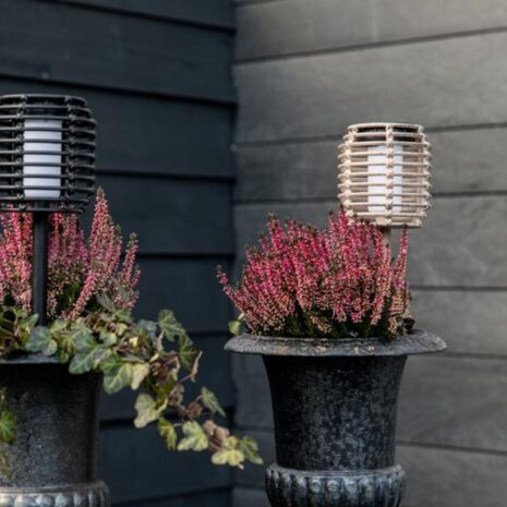 Solar tuinfakkel taupe sfeerfoto- jens living