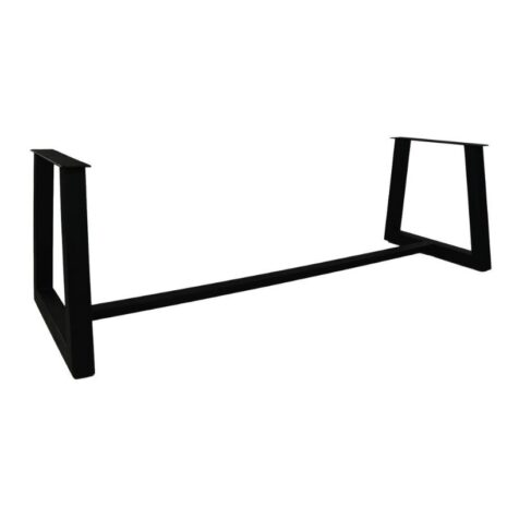 Tafelframe Trapezium met Balk - Zwart