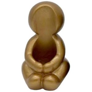 kaarsenhouder knuffel goud