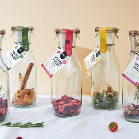 watertwist karaf aardbei bibiscus bio