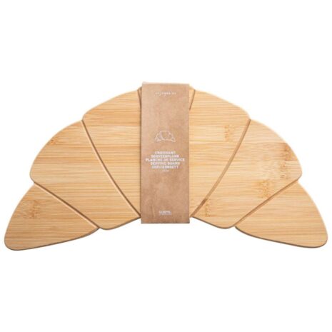 serveerplank bamboe croissant