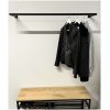 zwarte garderobestang zwarte garderobestang