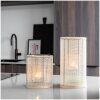 Geweven Lantaarn Indy Small Large Zand Jens Living Geweven Lantaarn Indy Small + Large Zand - Jens Living