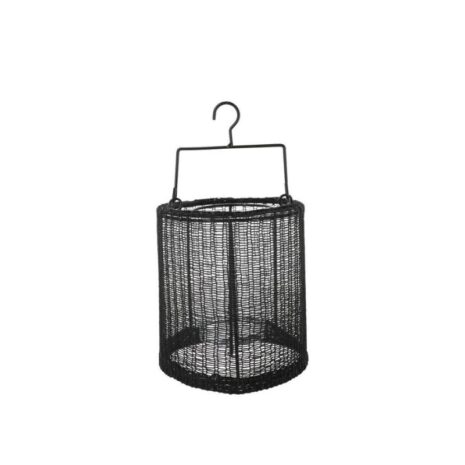 Geweven Lantaarn Indy Small Zwart – Jens Living Geweven Lantaarn Indy Small Zwart – Jens Living