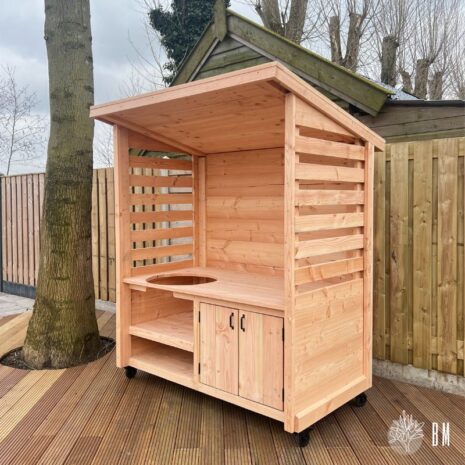 douglas Buitenkeuken met overkapping Napels