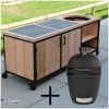 Buitenkeuken Roosendaal + Bastard Large Urban Kamado
