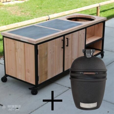Buitenkeuken Roosendaal + Bastard Large Urban Kamado